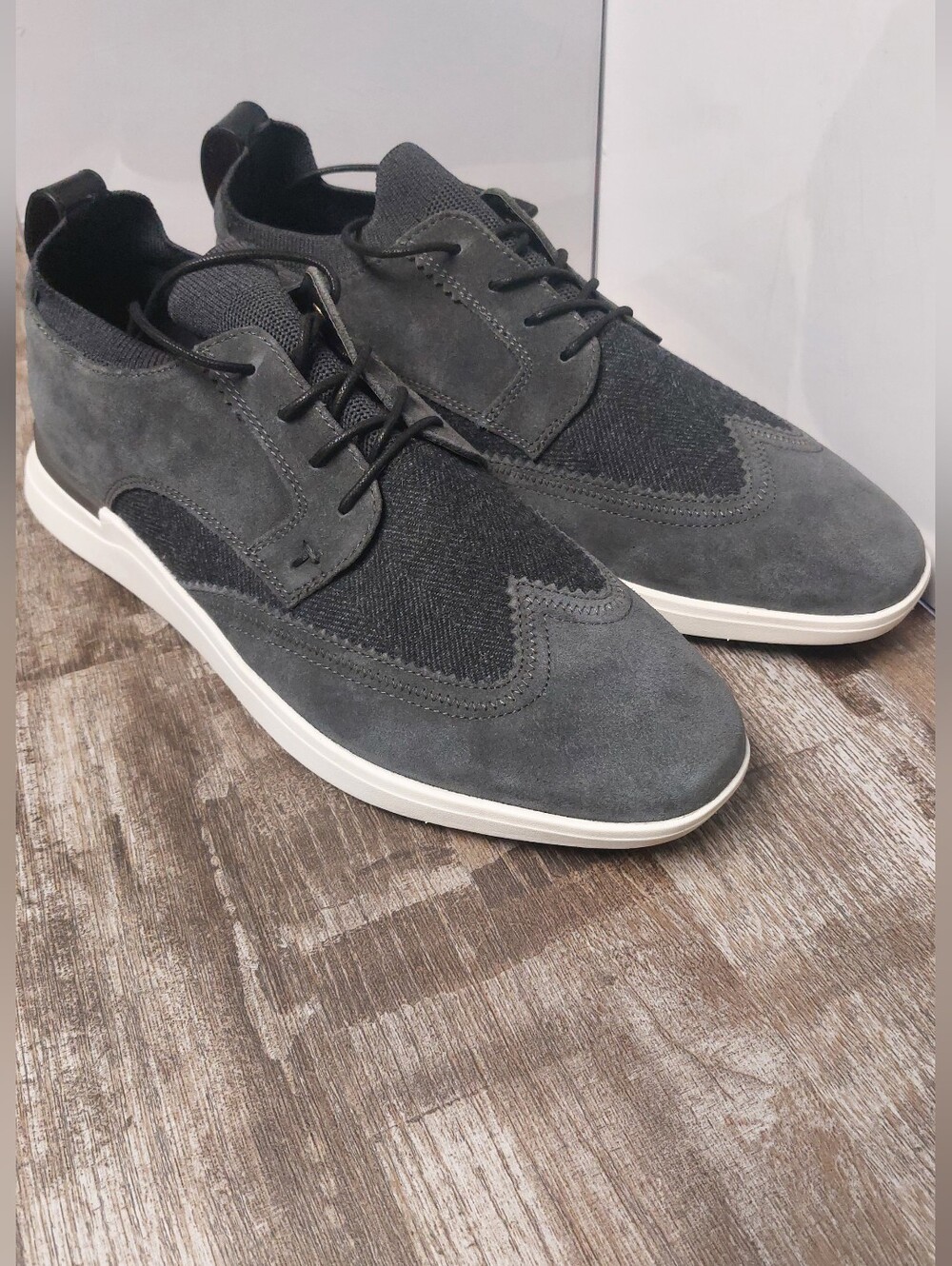 Ted Baker Men’s Grey Suede Casual Sneakers